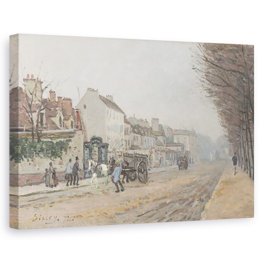 Tablou canvas - Alfred Sisley - Boulevard Héloïse, Argenteuil, 80 x 120cm
